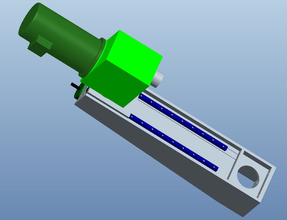 Z-Achse - CAD Modell (Radow © 2012-07-16)