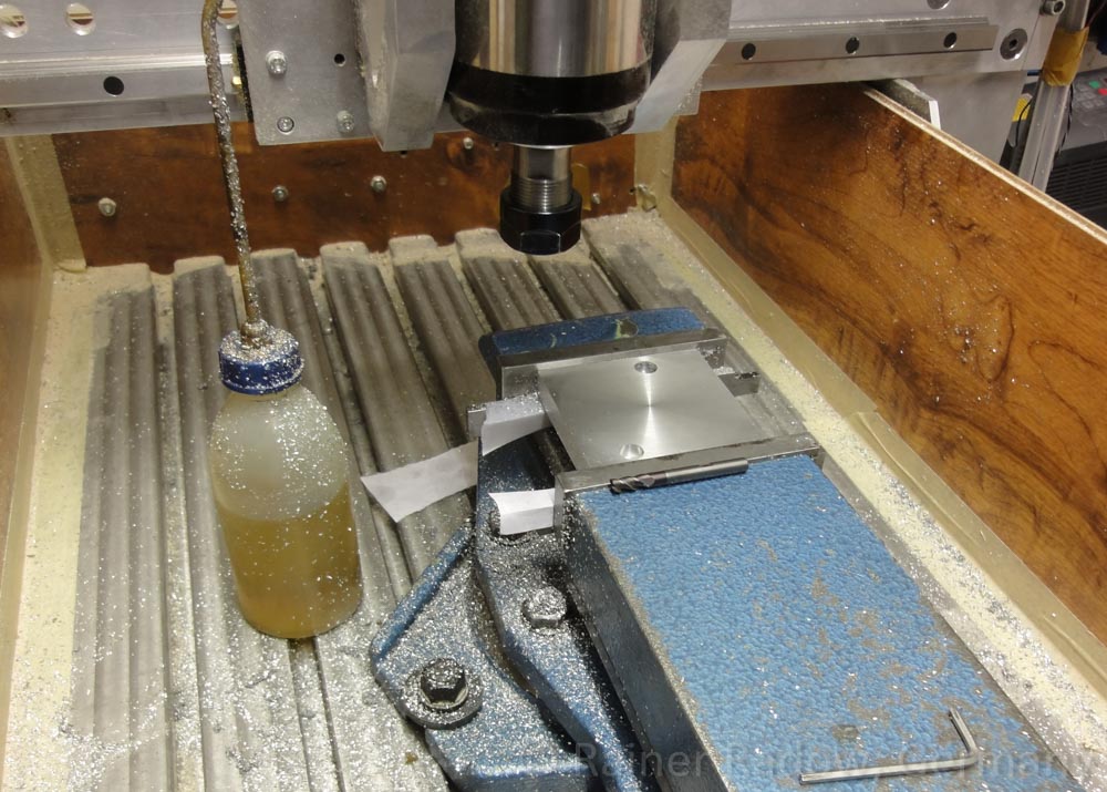 Herstellung einer Spritzgussform auf der DIY Portalfräse (Radow © 2014-08-09)